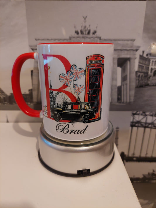 Personalised London Themed Mug