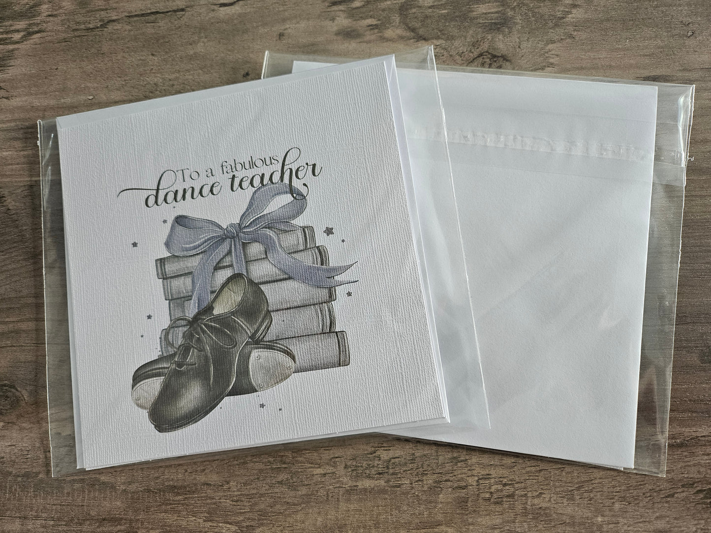 To a Fabulous Dance Teacher Greeting Card