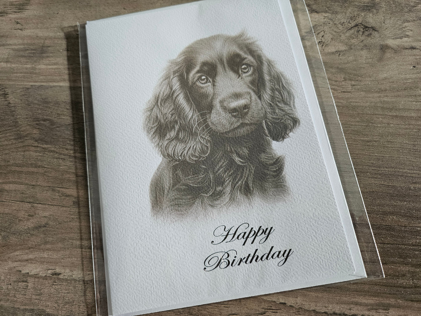 Spaniel Happy Birthday Greeting Card
