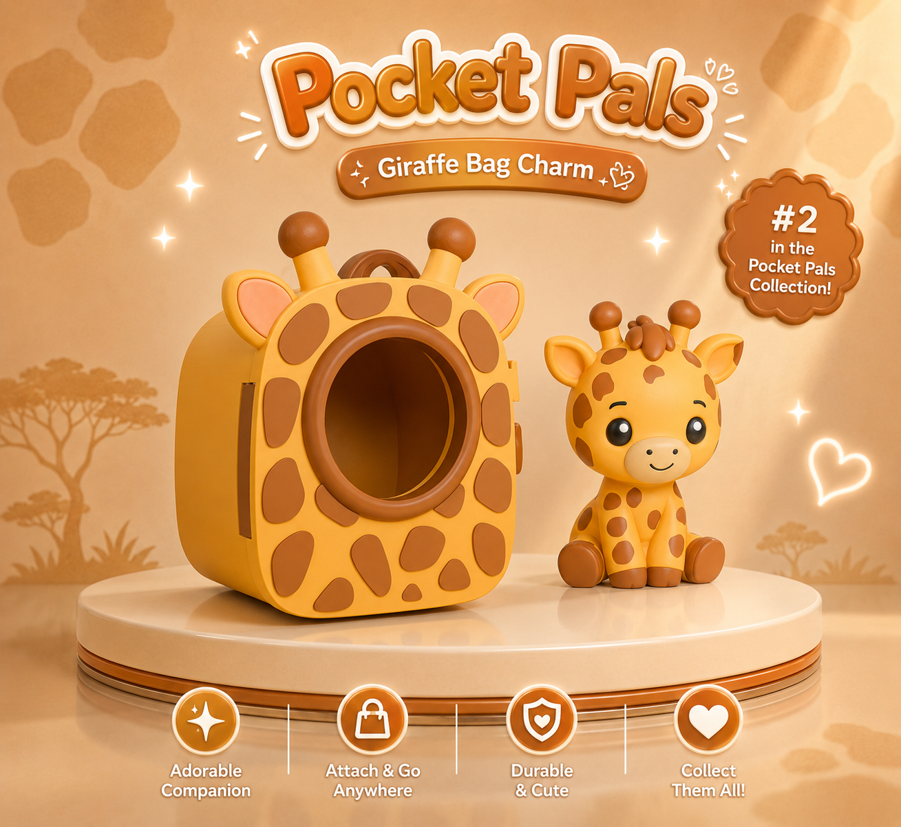 Pocket Pals - Giraffe